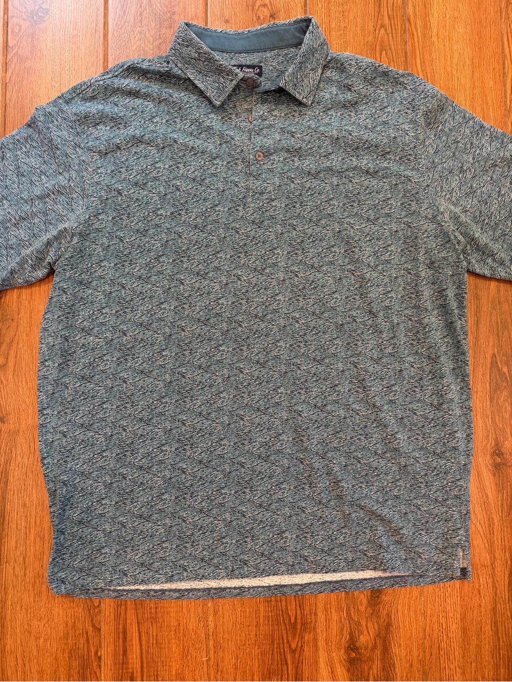 Fish hippie Men's polo shirt / 2XL